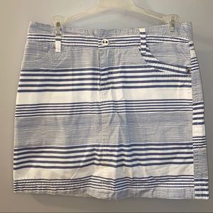 Striped skirt (skort)